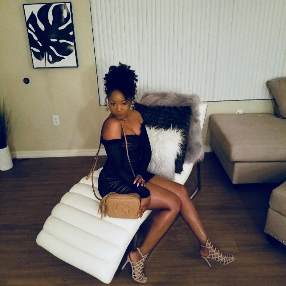 Black Fashion Nova Maura Mesh Dress